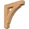 Ekena Millwork Thorton Craftsman Smooth Bracket, Western Red Cedar, 3 1/2"W x 22"D x 22"H BKT04X22X22THR04SWR - alternate 1